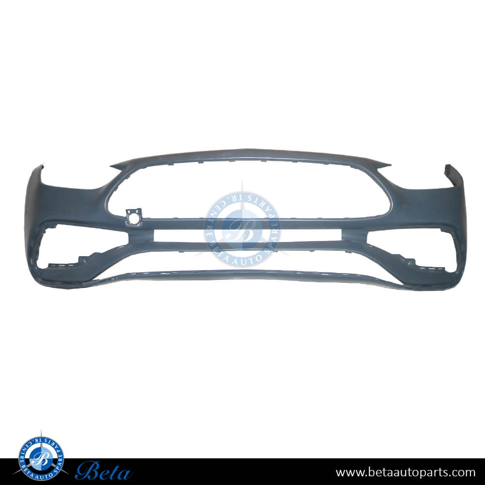 Front Bumper Normal AMG with Park Assist for Mercedes C-Class 2022-Up models, Part Number 2068859201 Front Bumper Normal AMG with Park Assist for Mercedes C-Class 2022-Up models, Part Number 2068859201